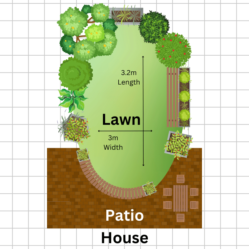 oval lawn