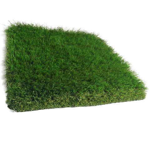 Meadow Artificial Grass, The Modern Lawn Trade Range. A blend of emerald and lime shades with a 40mm pile height.