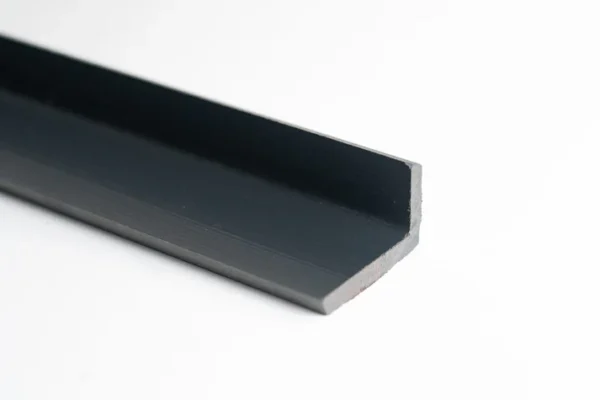 Grey classic inner trim with an L-shaped design, ideal for securing and finishing decking edges